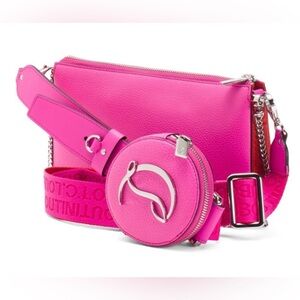 Christian Louboutin Purse and Strap - Pink